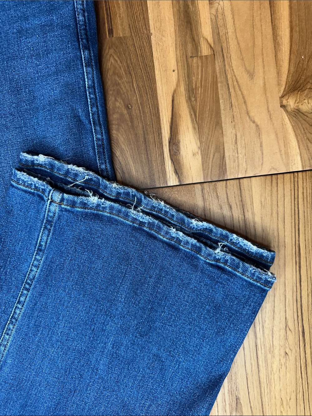 Good American Good Skate High Waist Wide Leg Jeans – Size 8 – Blue 383 - Picture 2 of 12